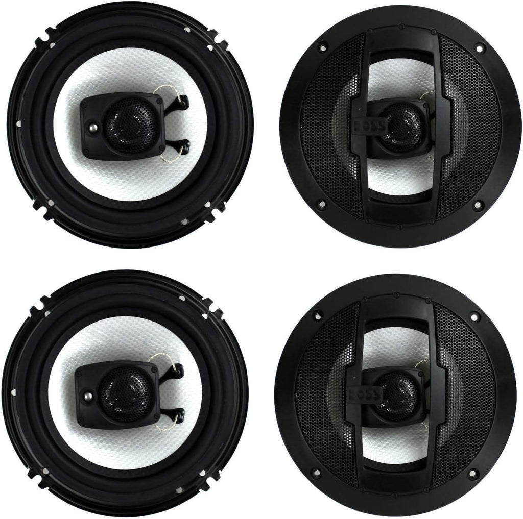 6.5 3 Way Car Audio Coaxial Speakers 4 Ohm Y700