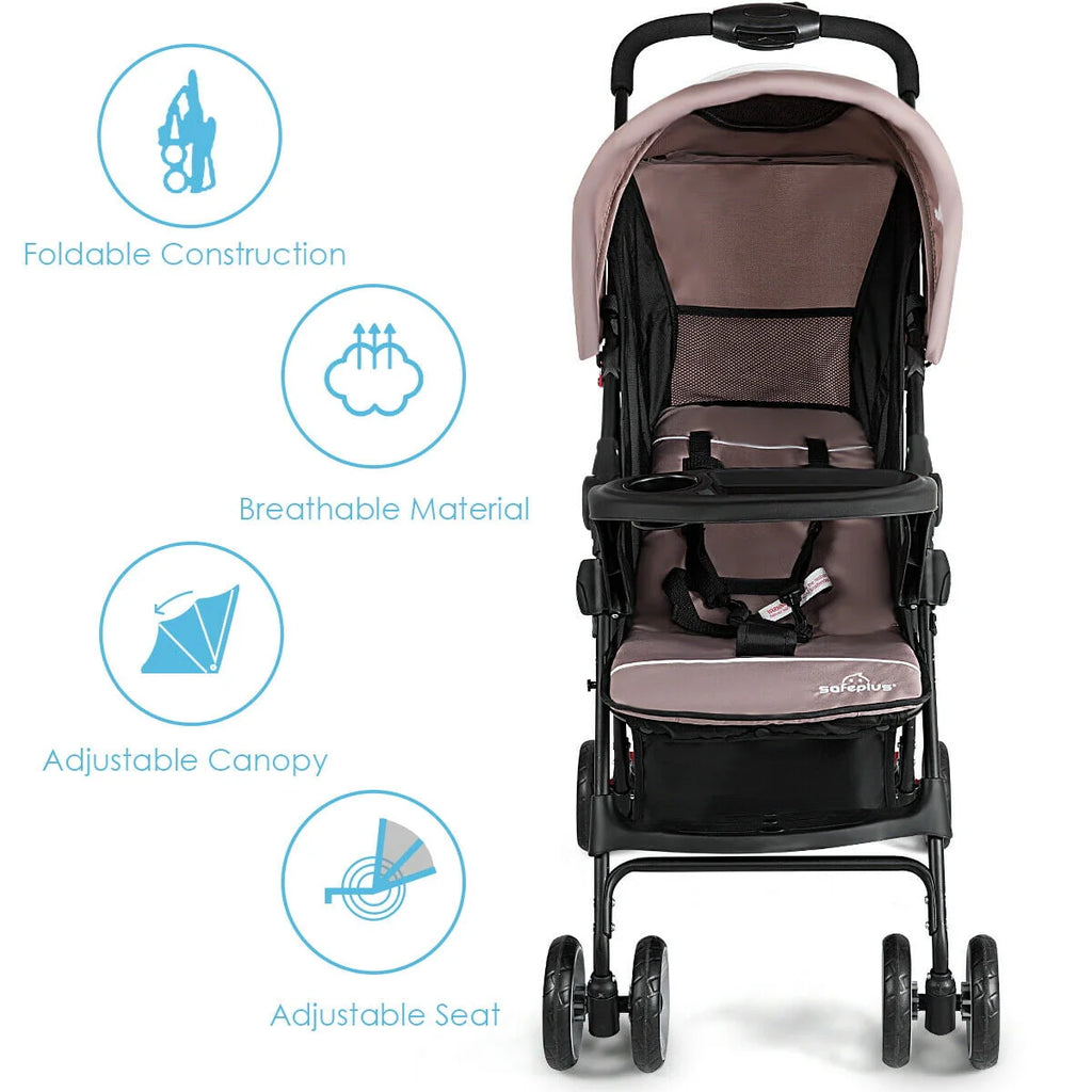 Foldable Lightweight Baby Stroller Pushchair S58379