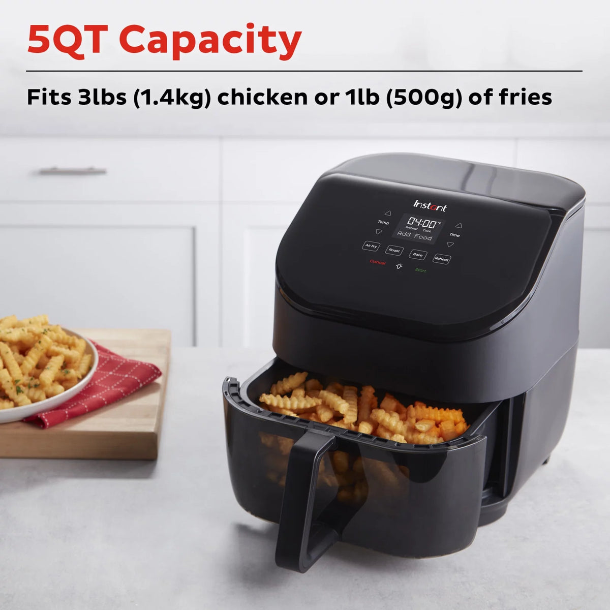 5 Quart 4-in-1 Air Fryer Oven J9392