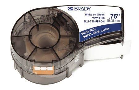 White/Green Label Tape Cartridge H40194