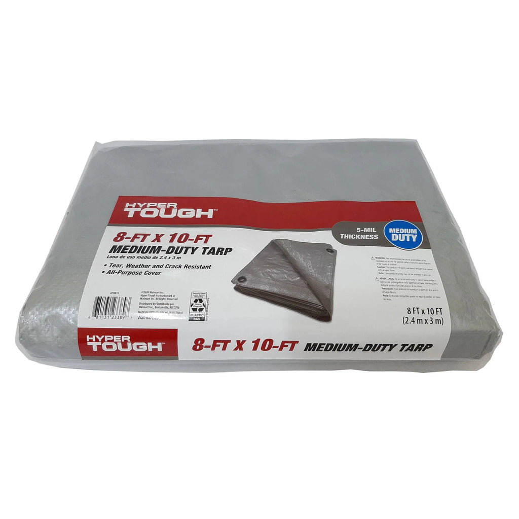 Weather Resistant Medium Duty 8 x 10' Polyethylene Tarp M821