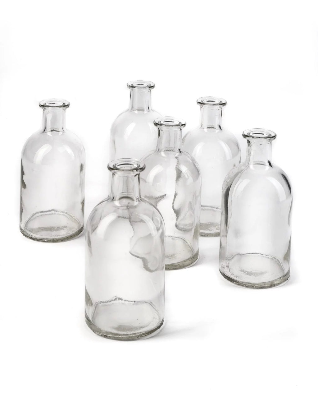 Set of 48 Clear Bud Vases O558