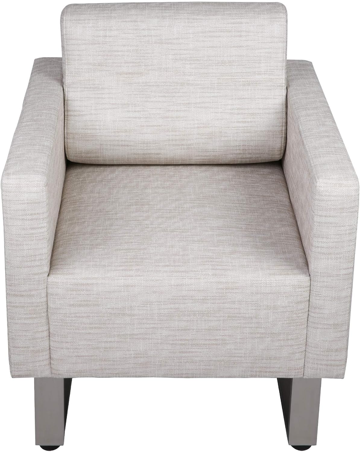 White PU Leather Club Sofa Set Of 2 R9605