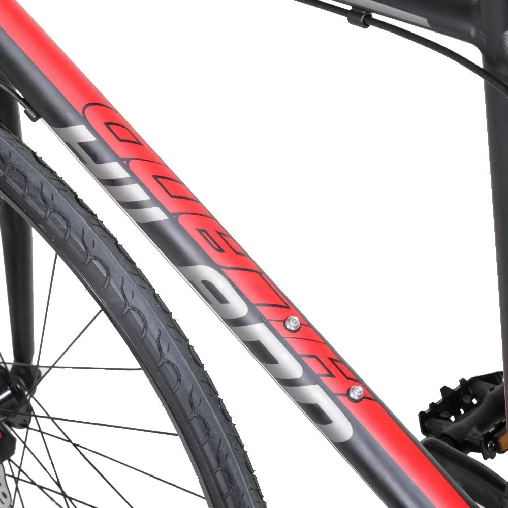 Aluminum 700C 24 speeds Disc Brake Road Bike W33314