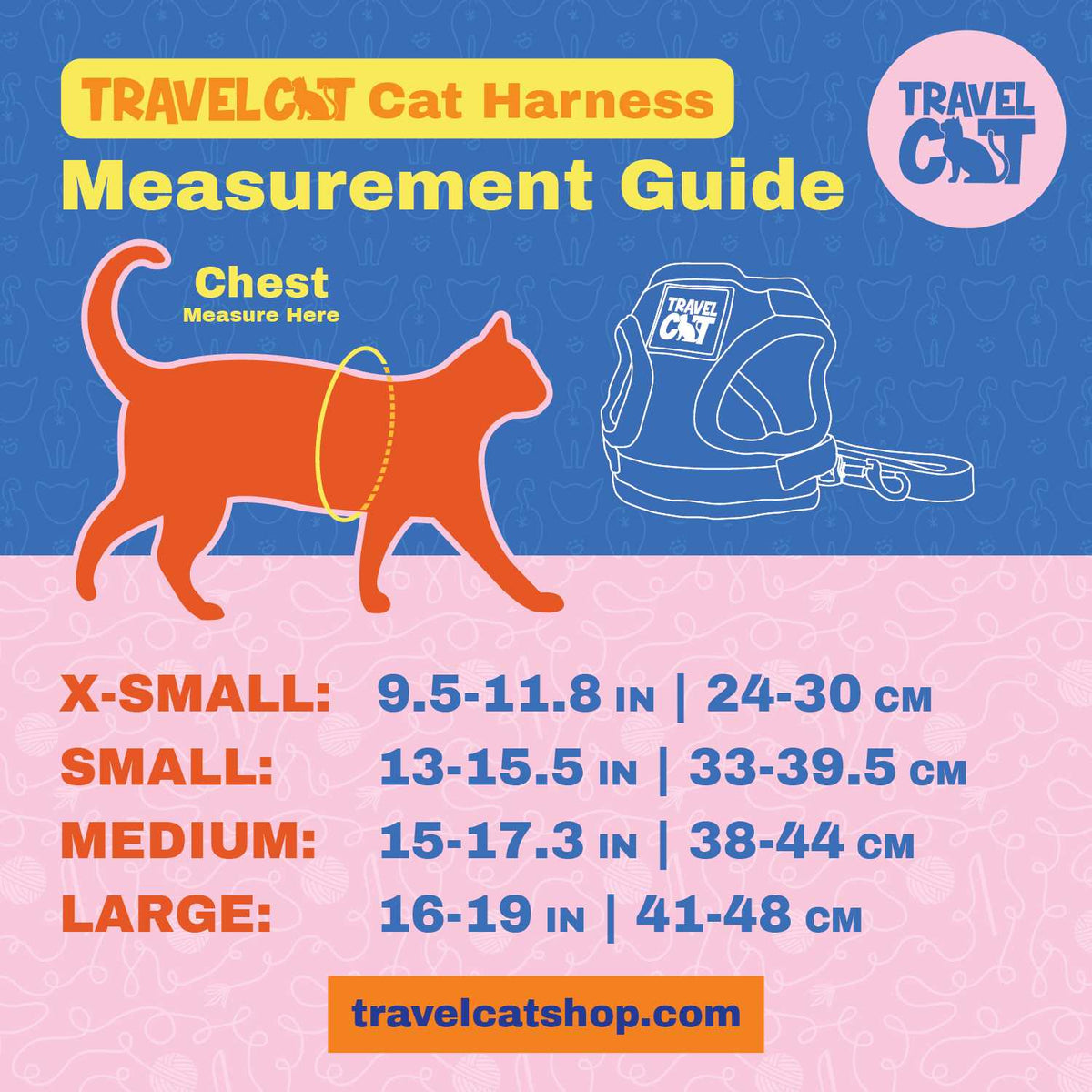 Reflective Cat & Kitten Harness and Leash N567156