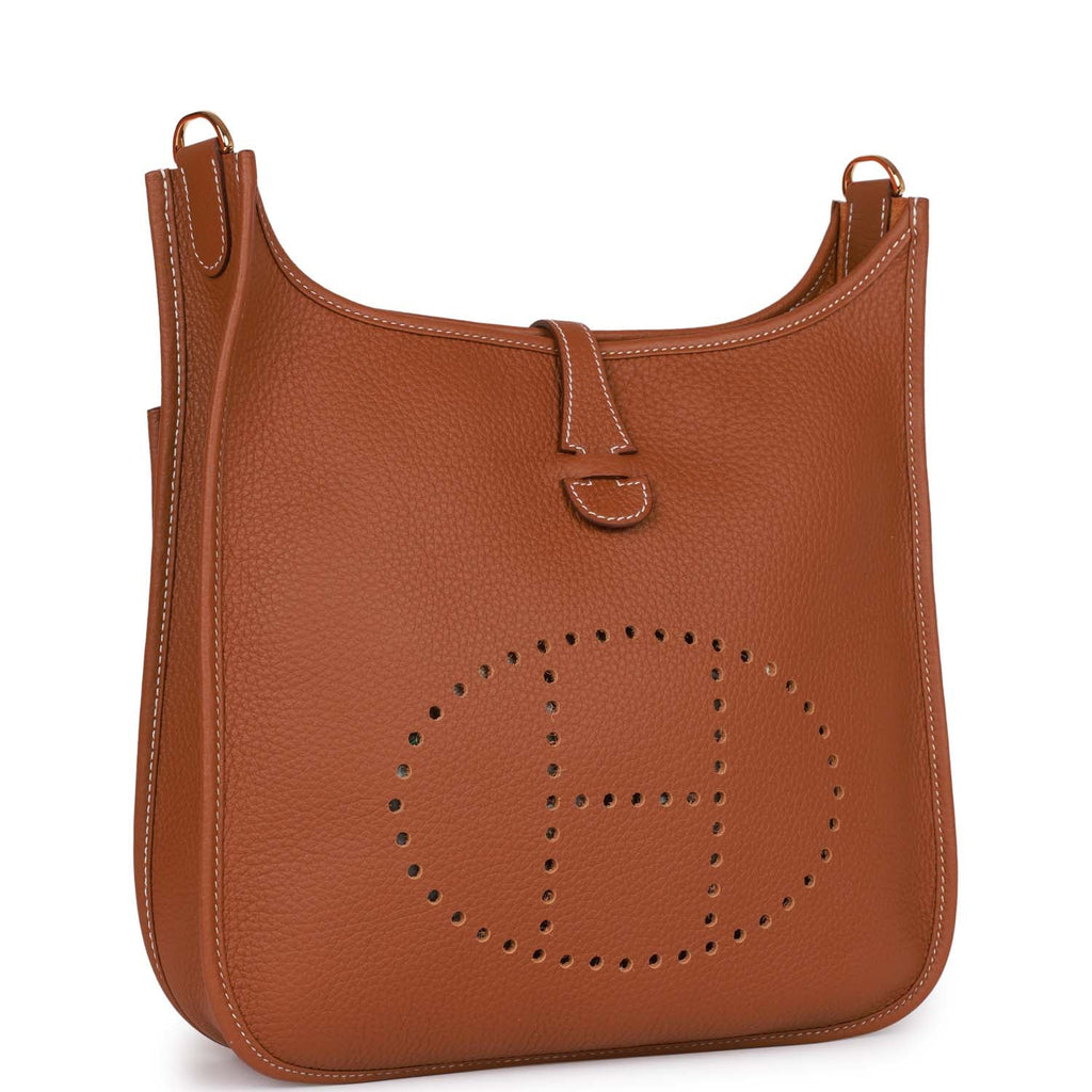 Gold Clemence Leather Bag X163561