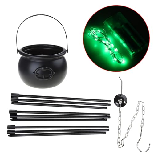 Halloween Cauldron Bowl Candy Bucket Decoration R870