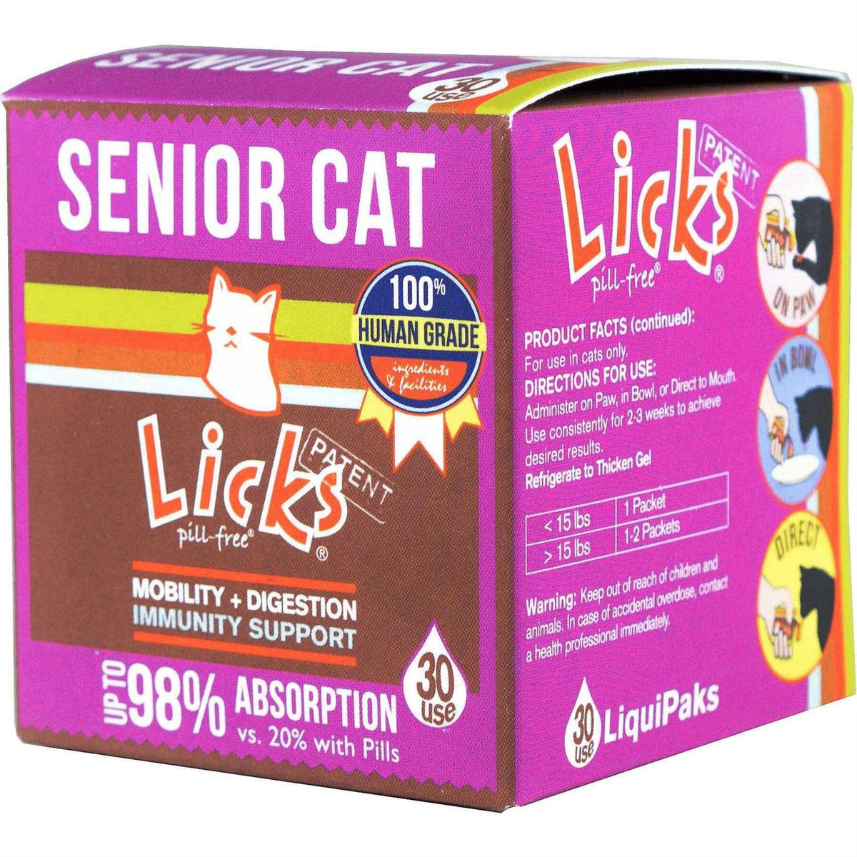 Senior Cat Joint Support & Digestion Supplement T46672