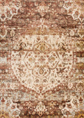 Rust Ivory Rug H4224