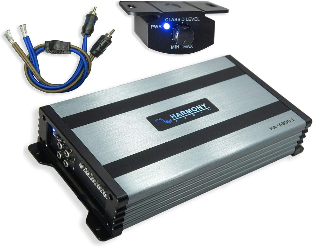 12" Loaded Sub Box with Amplifier and 4Ga Amp Install Kit U5661