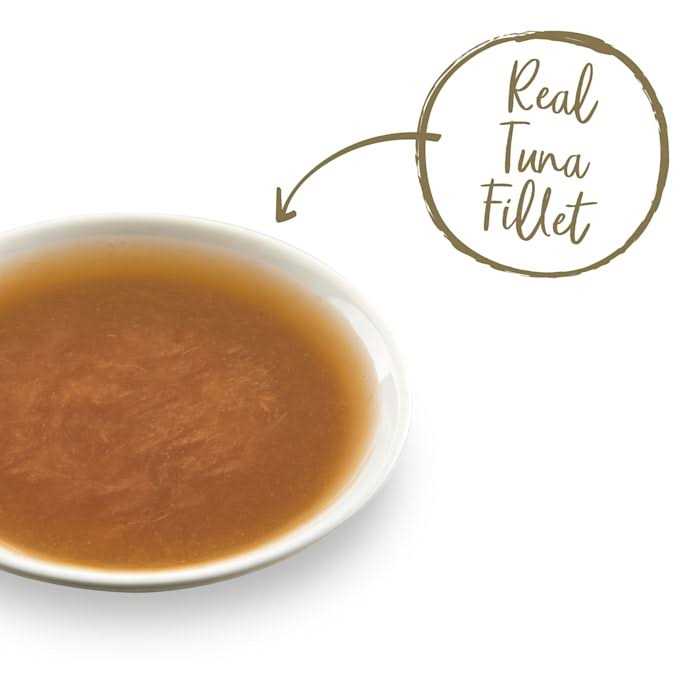 Fish Bone Broth with Tuna Fillet Cat Food F94868