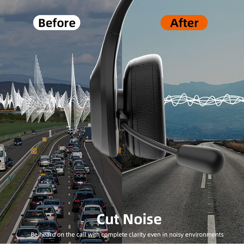 Wireless Bluetooth Headset with Noise Canceling Microphone, Pack of 2 P5697