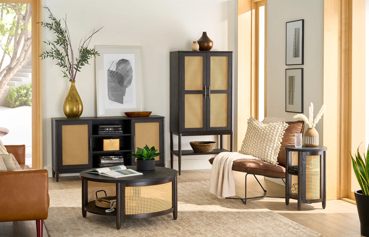 Coffee Table, Charcoal Finish Q7844