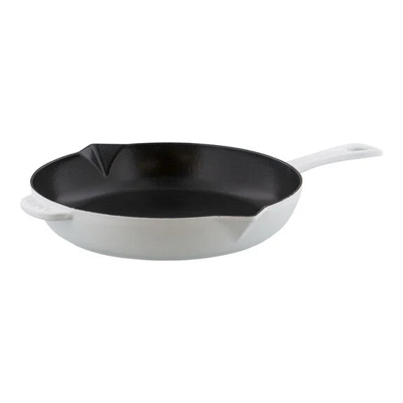 White Cast Iron Fry Pan L4775