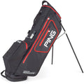 Black Scarlet White Stand Bag H3623