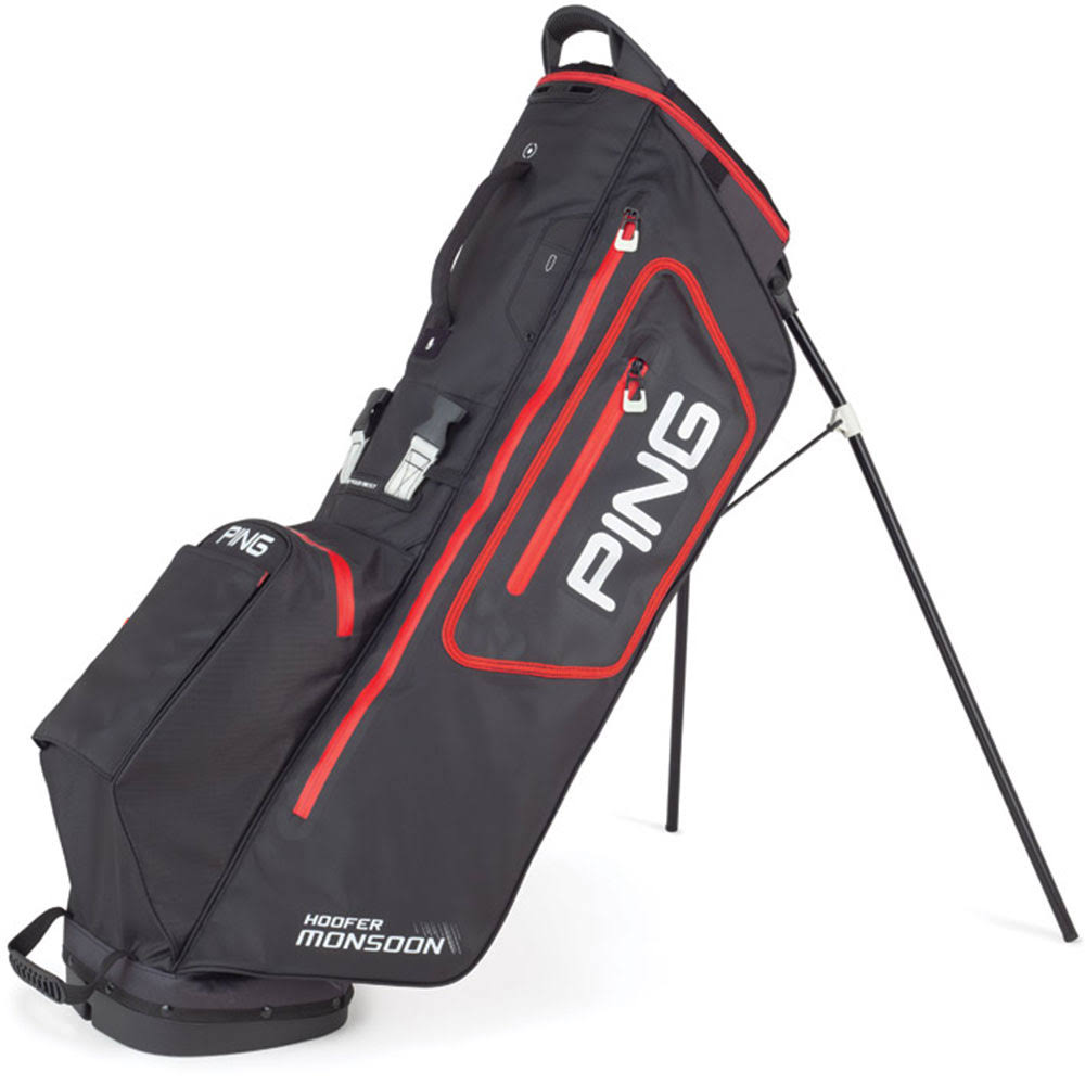 Black Scarlet White Stand Bag H3623