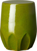 Large Green Garden Stool B212557