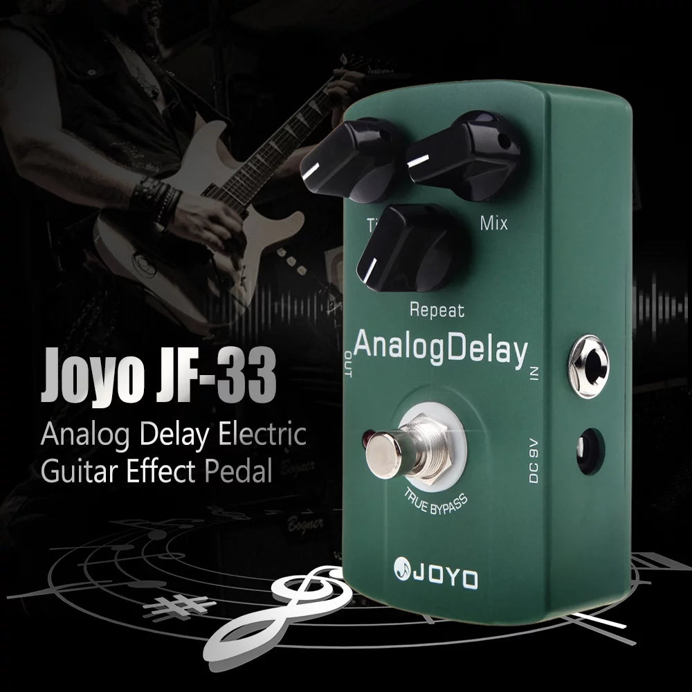 Analog Delay Electric Guitar Effect Pedal True Bypass C34679