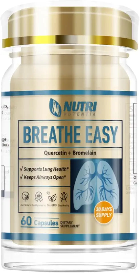 Quercetin with Bromelain 60 Capsules K1291