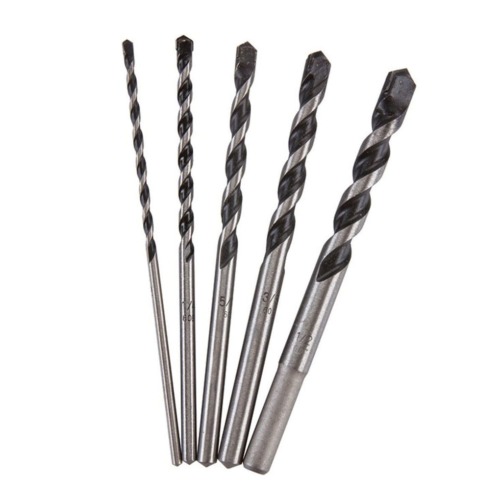 5-Piece Masonry Drill Bit Set F138