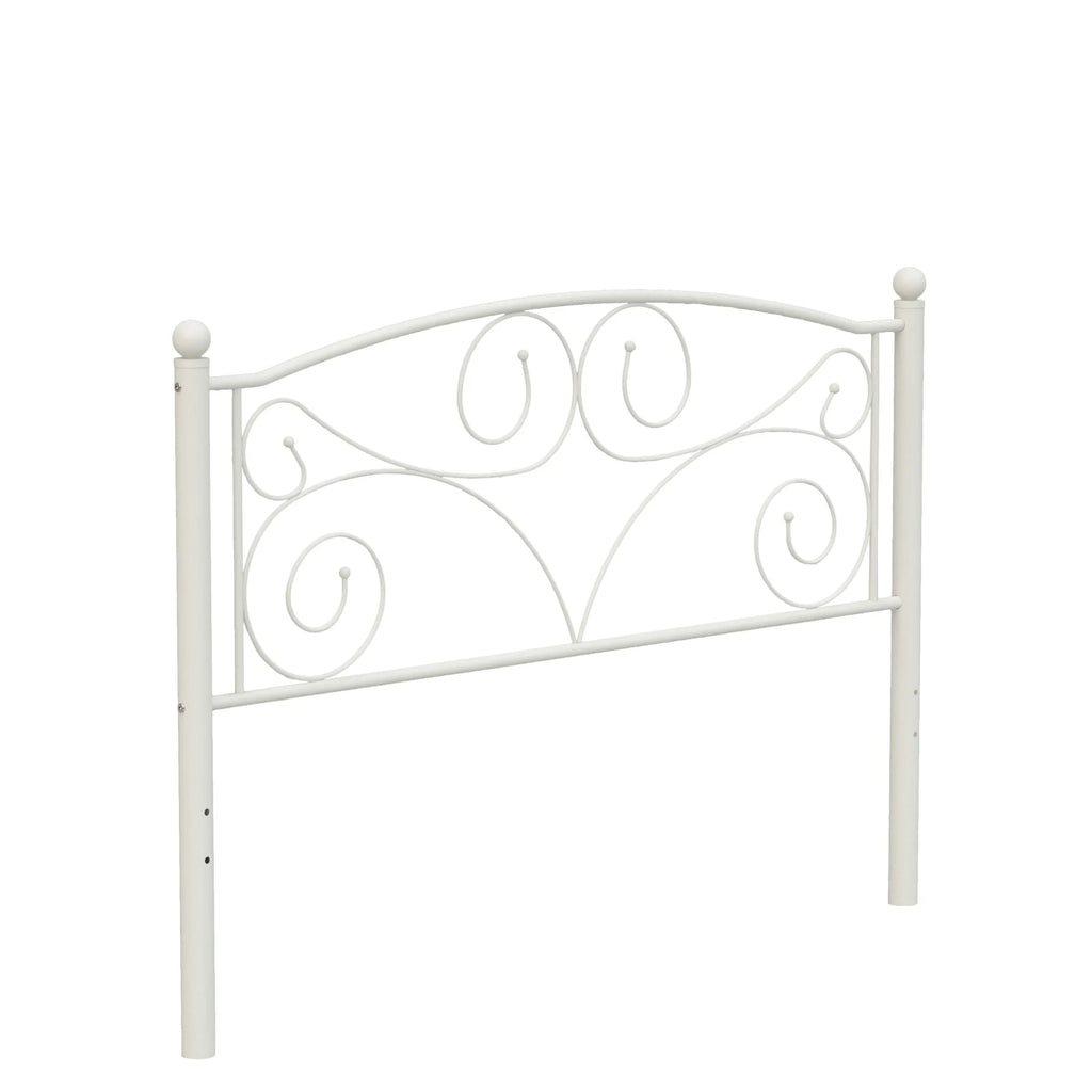 Queen Size Metal Bed Frame with Headboard and Footboard E65207