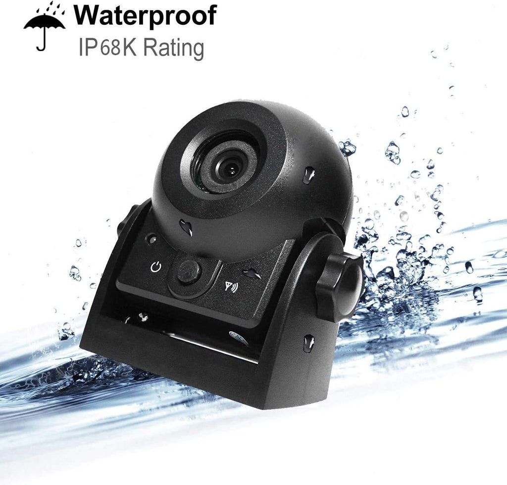 Wireless Backup Dash Cam with WiFi Reversing Camera IP68 Waterproof IR Night Vision Wide Angle Magnetic Rear View Parking Camera I837